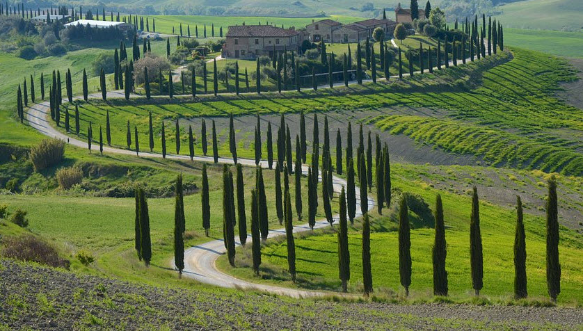 Crete Senesi Asciano, Italy